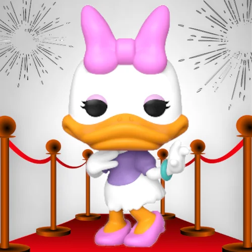 Funko Pop! Disney Classics - Daisy Duck Funko Pop! #1192 w/protector - Image 3