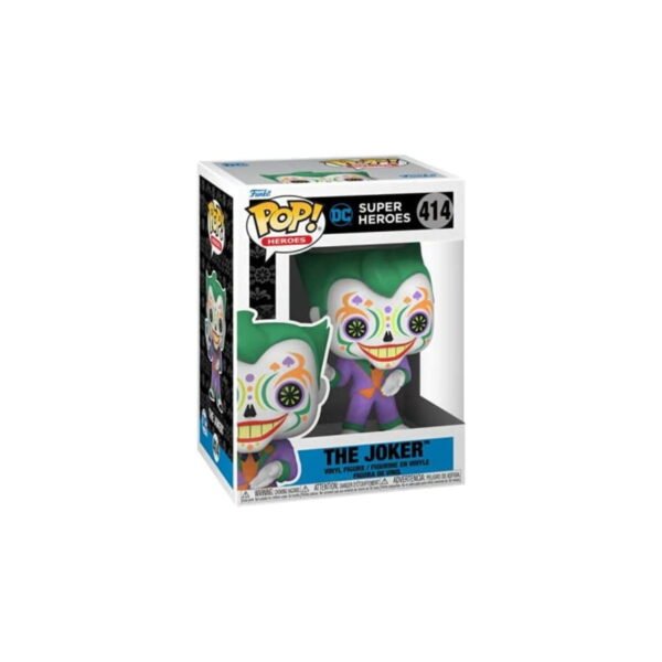 Funko Pop! Dia De Los Muertos- The Joker #414 w protector - Image 2
