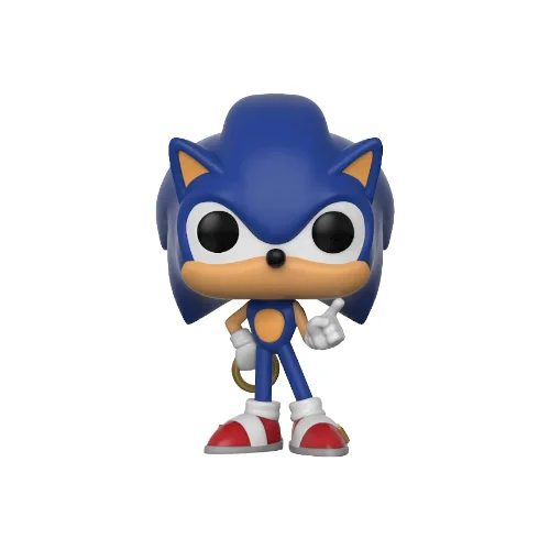 Sonic - the Hedgehog with Ring Funko Pop! #283 w/protector