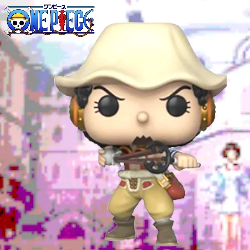 ONE PIECE -  USOPPI Funko Pop! #401 w/protector - Image 3