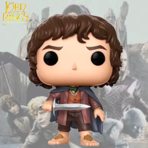 Funko Pop!  The Lord of the Rings - Frodo #444 w case - Image 3