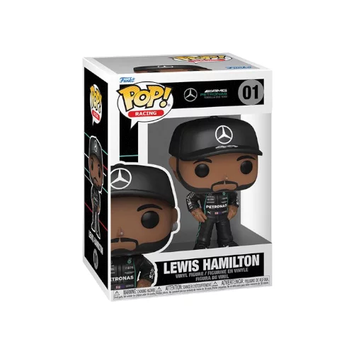 Funko Pop! Racing F1 Lewis Hamilton #01 AMG Mercedes Benz Team - Image 2