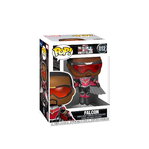Funko Pop! The Falcon and Winter Soldier Falcon #812 w protector - Image 2
