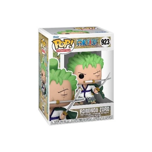 One Piece - Roronoa Zoro Funko Pop! #923 w/protector - Image 2