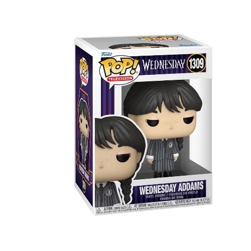 Funko Pop Wednesday Addams Family Vinyl Figure # 1309 with case - Image 2