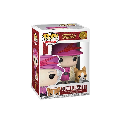 Funko Pop! Royals Queen Elizabeth II #01 w protector - Image 2
