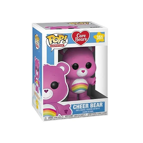 Funko Pop! Care Bears Cheer Bear Funko Pop! #351 w/protector - Image 2