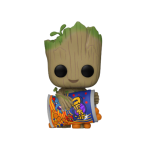 Funko Pop! I Am Groot with Cheese Puffs #1196 w protector