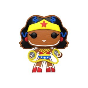 Funko Pop! DC Holiday Wonder Woman Gingerbread Funko Pop! #446 w/protector