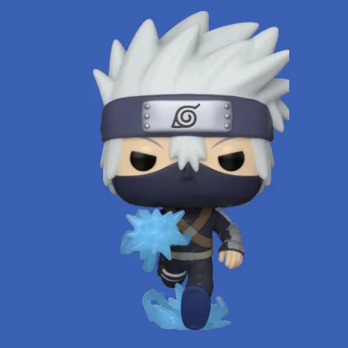 Naruto Young Kakashi w/Chidori Figure AAA Funko Pop! #1199 w/protector - Image 3