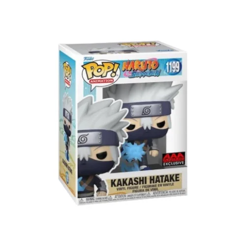 Naruto Young Kakashi w/Chidori Figure AAA Funko Pop! #1199 w/protector - Image 2