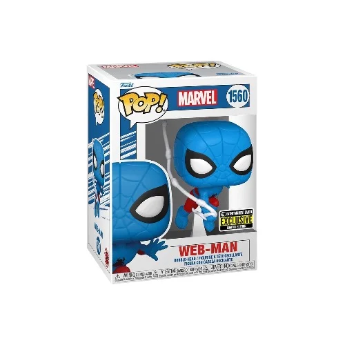 Spider-Man Web-Man  Exclusive Funko Pop! #1560 w/protector - Image 2