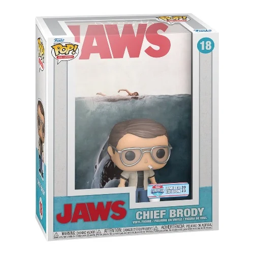 Jaws Chief Brody - VHS Cover  Case - Exclusive # 18 hard case - Image 2