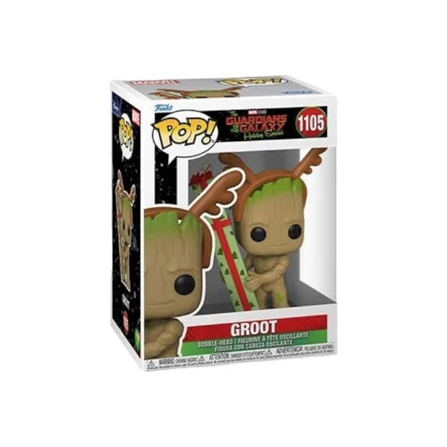 Guardians of the Galaxy - Holiday Special - Groot Funko Pop!  #1105 w/Protector - Image 2