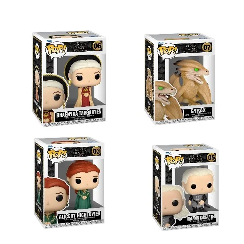 House of the Dragon  Wave 1 Case of 6 Funko Pop! w/ 6 protector - Image 2