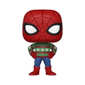 Spider-Man Holiday Ugly Sweater Funko Pop! #1284 w/protector
