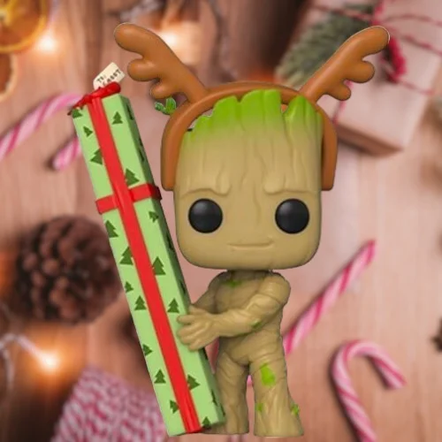 Guardians of the Galaxy - Holiday Special - Groot Funko Pop!  #1105 w/Protector - Image 3