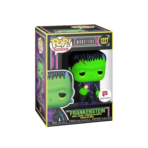 Universal Monsters - Frankenstein Blacklight Funko Pop! #1227  w/protector - Image 2