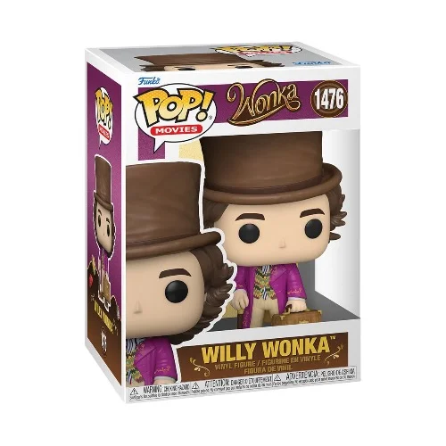 Wonka - Willy Wonka Funko Pop! #1476 w/protector - Image 2