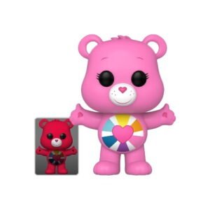 Funko Pop! Care Bears Hopeful Heart Bear CHASE Funko Pop! #1204 w/protector
