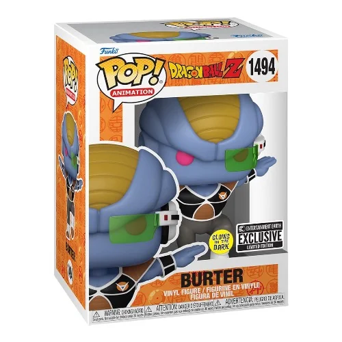 Dragon Ball Z Burter Glow-in-the-Dark -Exclusive Funko Pop! #1494 w/protector - Image 2