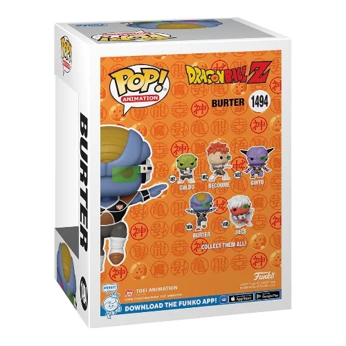 Dragon Ball Z Burter Glow-in-the-Dark -Exclusive Funko Pop! #1494 w/protector - Image 3