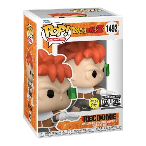 Dragon Ball Z Recoome Glow-in-the-Dark- Funko Pop!Exclusive #1492 w/protector - Image 2