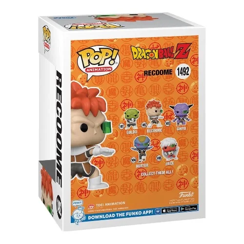 Dragon Ball Z Recoome Glow-in-the-Dark- Funko Pop!Exclusive #1492 w/protector - Image 3