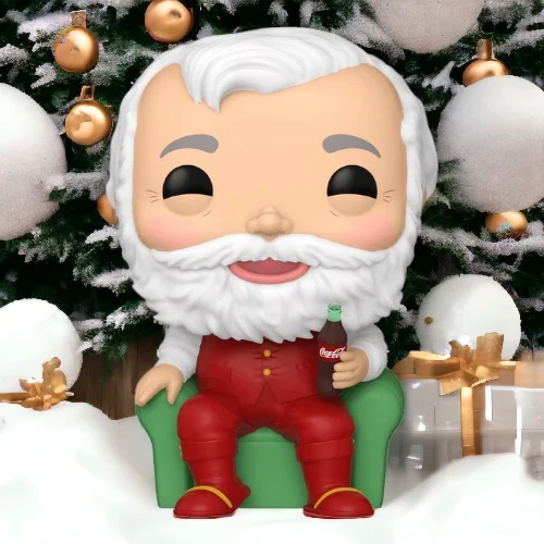 Funko Pop! Ad Icons Coca-Cola Santa In Chair #173 Exclusive w/protector - Image 3