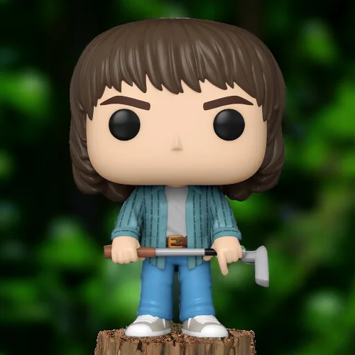 Stranger Things S 4 Jonathan with golf club Funko pop! #1459 w/protector - Image 4
