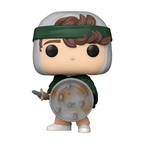 Stranger Things Season 4 Dustin with Shield Funko pop! #1463 w/protector