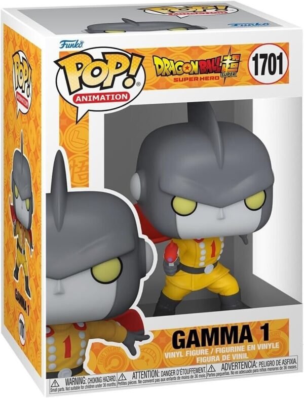 Dragon Ball Super: Super Hero Gamma 1 Funko Pop!  #1701 with protector - Image 2